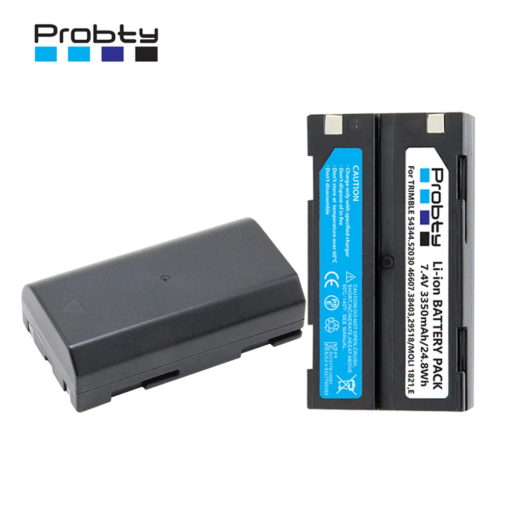 Batteria 7.4V 3350Mah Akku 54344 Per Trimble 54344, 29518, 46607, 52030, 38403, R8, 5700, 5800, R6, R7, R8, Pentax D-Li1