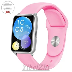 Silicone Sport Band Strap for Watch - Enhanced Comfort and Durability (Soft pink 15)