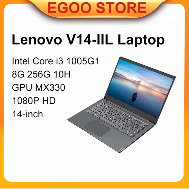 Lenovo-ordenador portátil V14-IIL Intel Core i3 1005G1, Notebook negocios MX330, 8G, 256G, 10H, pantalla HD de 14 pulgadas, 1080P, versión china _ - AliExpress Mobile