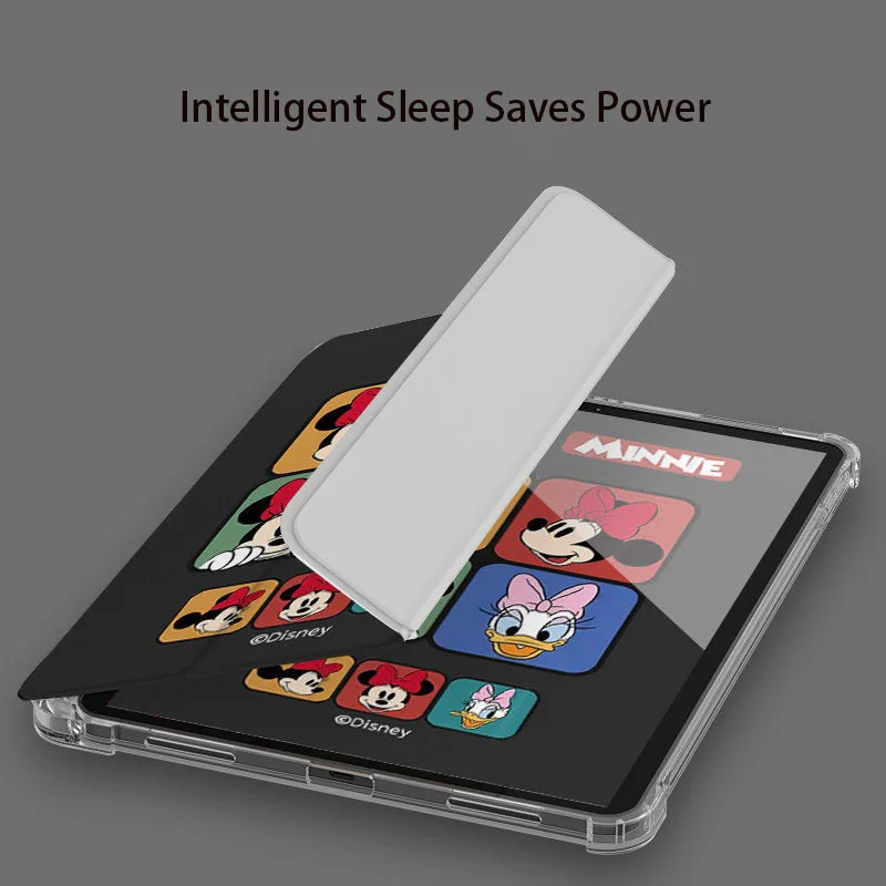 Disney Mickey Minnie Tablet Case For iPad Mini6 8.3 Case Pro 11