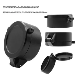 Flip - Up Scope Lens Cap - Telescopic Protective Cover (65mm)