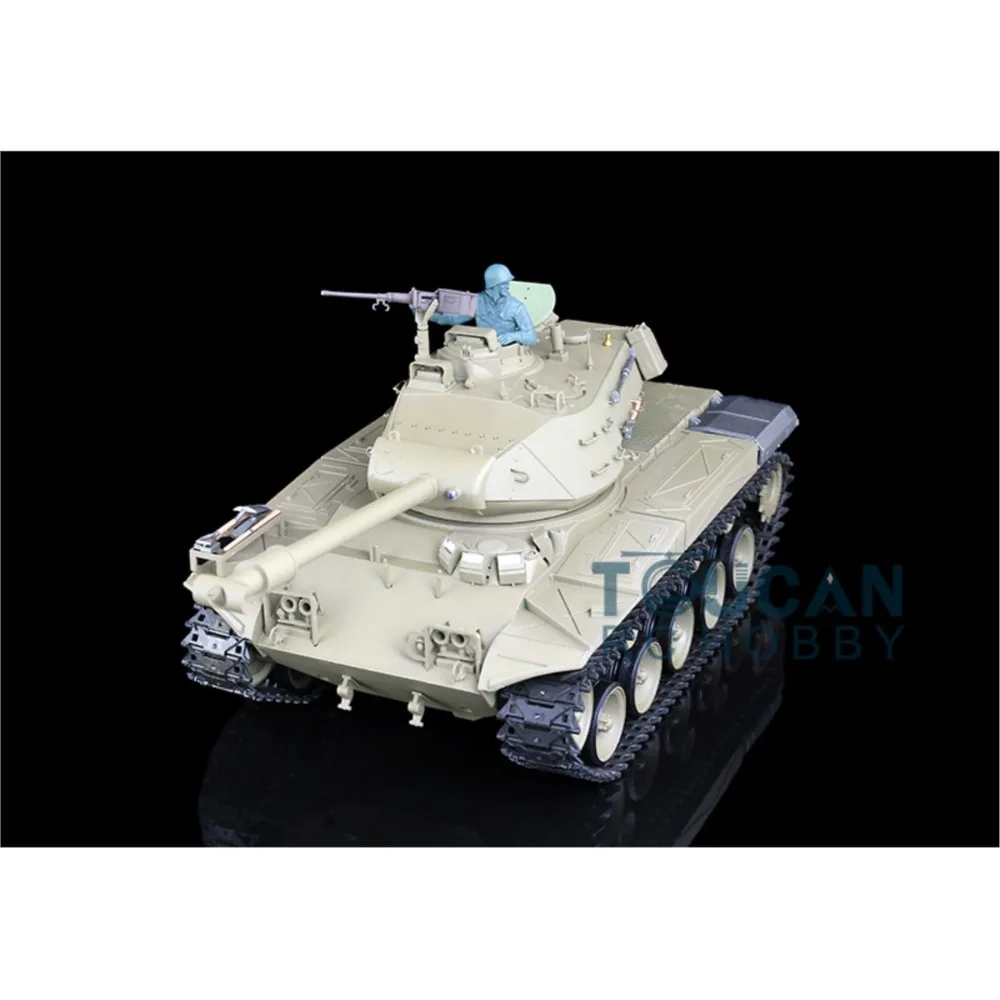 헝롱 1/16 RTR RC 탱크 스케일 2.4Ghz 7.0 플라스틱 워커 불독 BB IR 전투 연기 효과 3839 무선 RC 모델 TH17323-SMT7