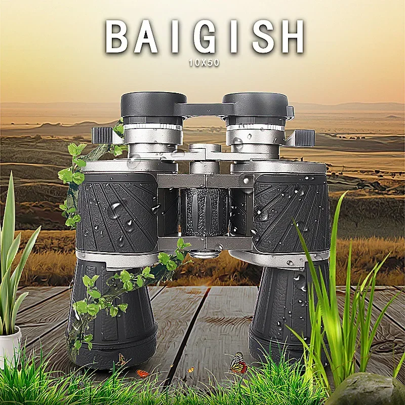 Russian Professional Telescope 10x50 HD Binoculars Night Vision Telescope for Hunting