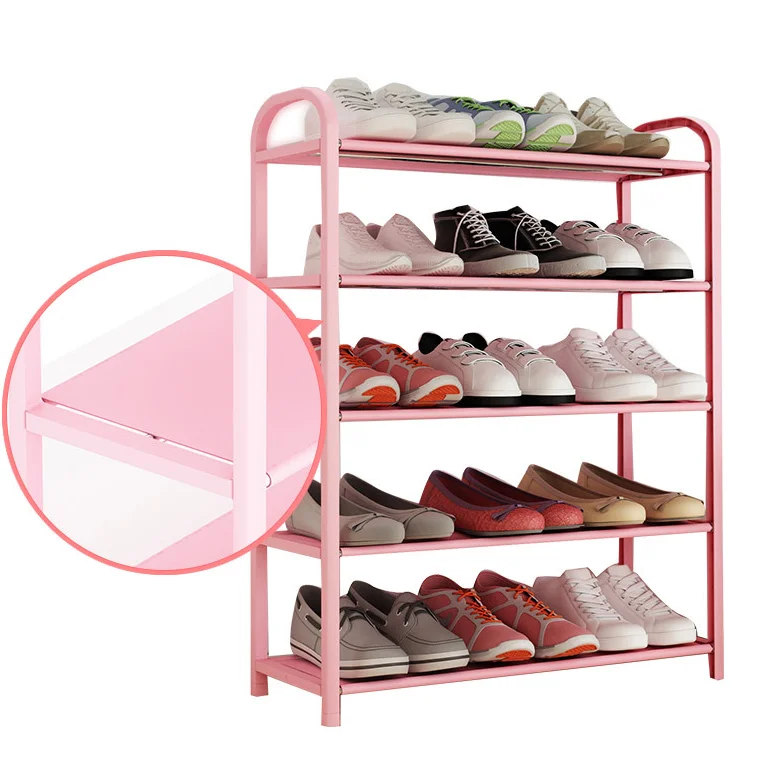 

Simple multi-layer shoe rack for household dust-proof storage shoe cabinet