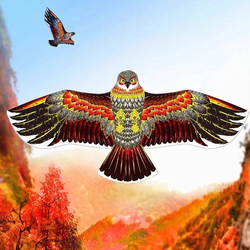 

free shipping new eagle kite flying string line for kids kite factory outdoot sports games toys for children kites sports kite