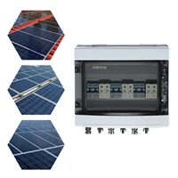 Boîtier de Combinateur Solaire Photovoltaïque 3 Chaînes IP65 Étanche 40A 1000V avec Protection Contre les Surtensions pour Système Solaire Hors Réseau 4
