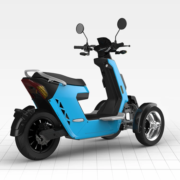 V28 45km/h Electric 3-Wheel Car 72V 2000W Powerful Motorcycle Electric Scooter - Image 4