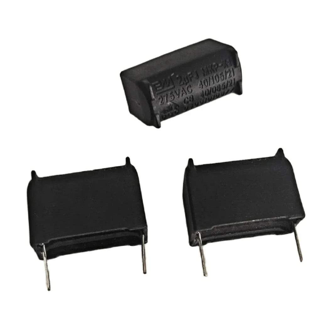 10pcs/lot Vertical Induction Capacitor MKP X2 5UF 4UF 3.3UF 3UF 2UF(Thickness9mm/12mm) Needle pitch:26.5mm/31mm 275V AC 400V DC