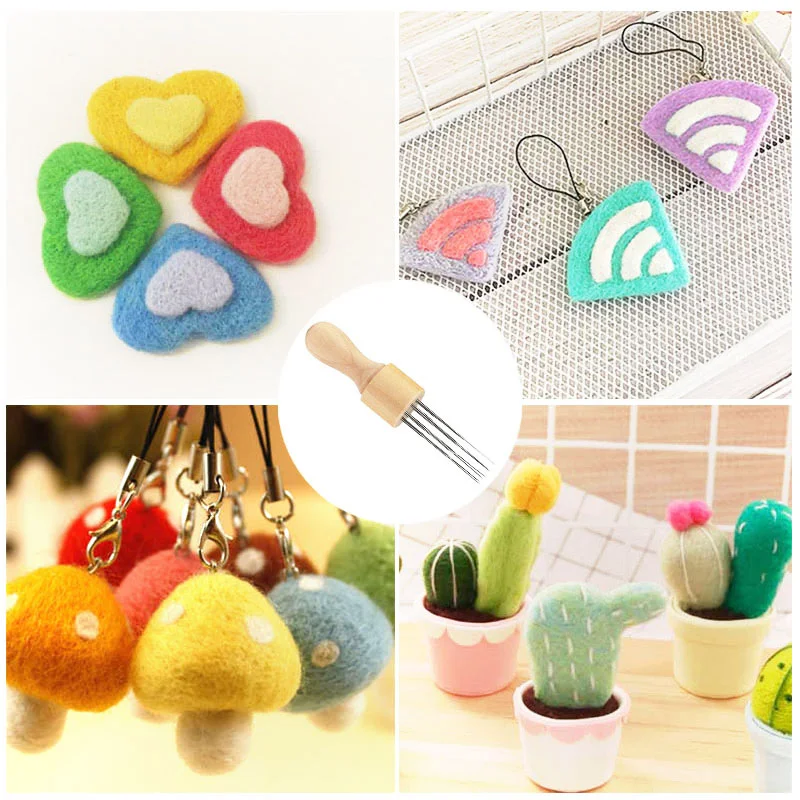 Needle Felting Kit Wool Felting Kit 1~20 PCS