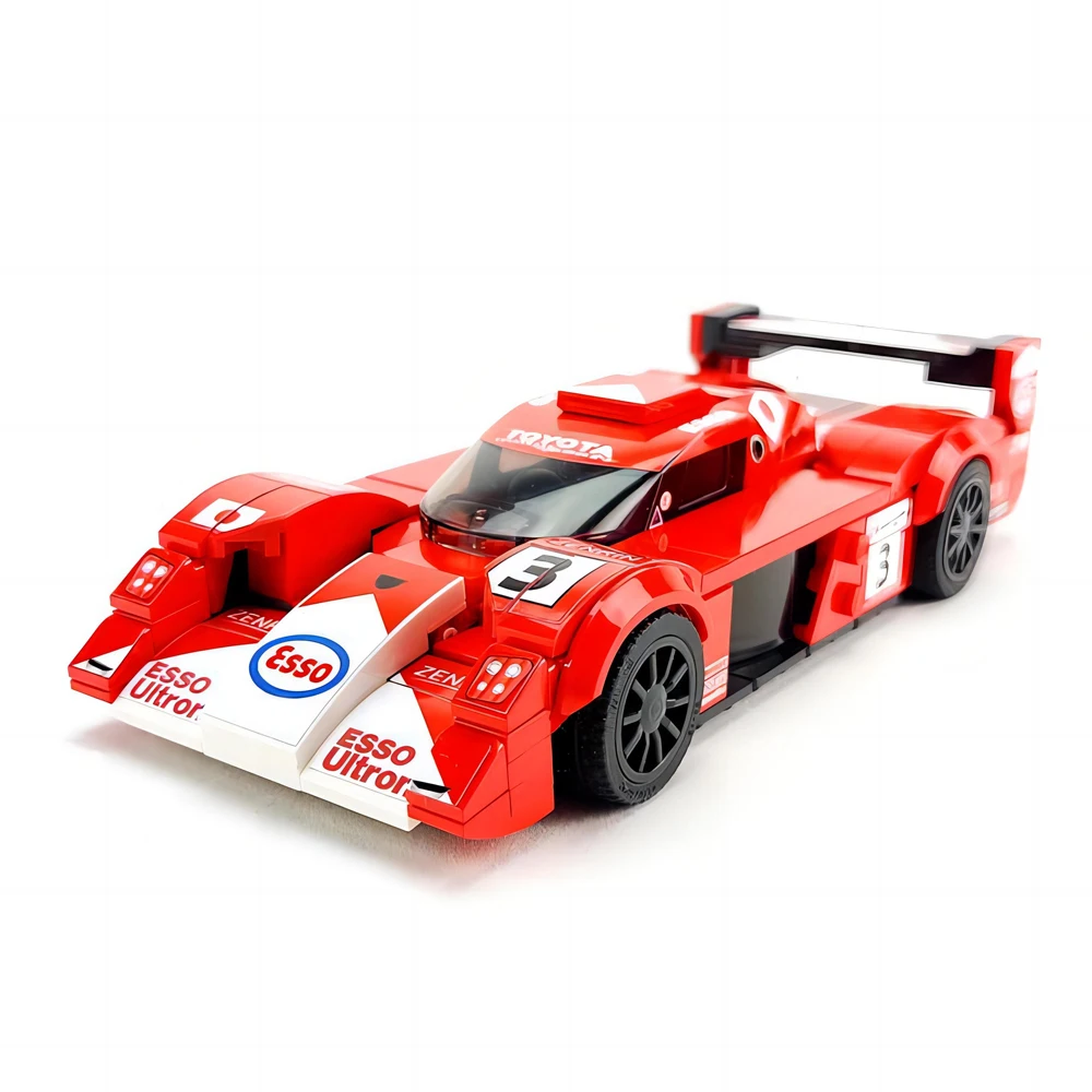236 шт., гоночный автомобиль MOC Speed Champion 1999 Le 24 часа, модель мужского спортивного автомобиля, строительные блоки, детская игрушка в подарок
