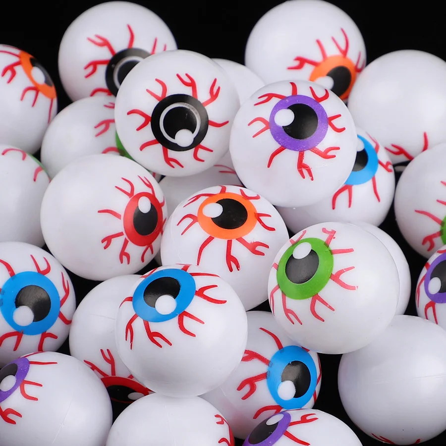 12-Pack Halloween Horror Eyeballs Decoration and Party Favors