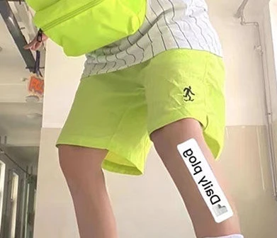 American street retro dopamine sports shorts women's summer loose high-waist straight casual casual pants   y2k emo ins eam