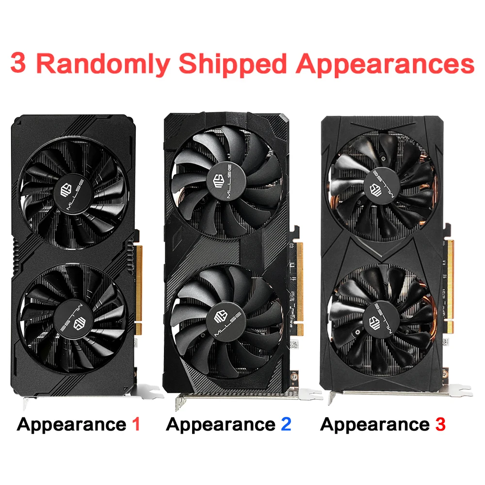 MLLSE AMD RX5700XT 8GB Graphics Card Placa De Video GPU GDDR6 256