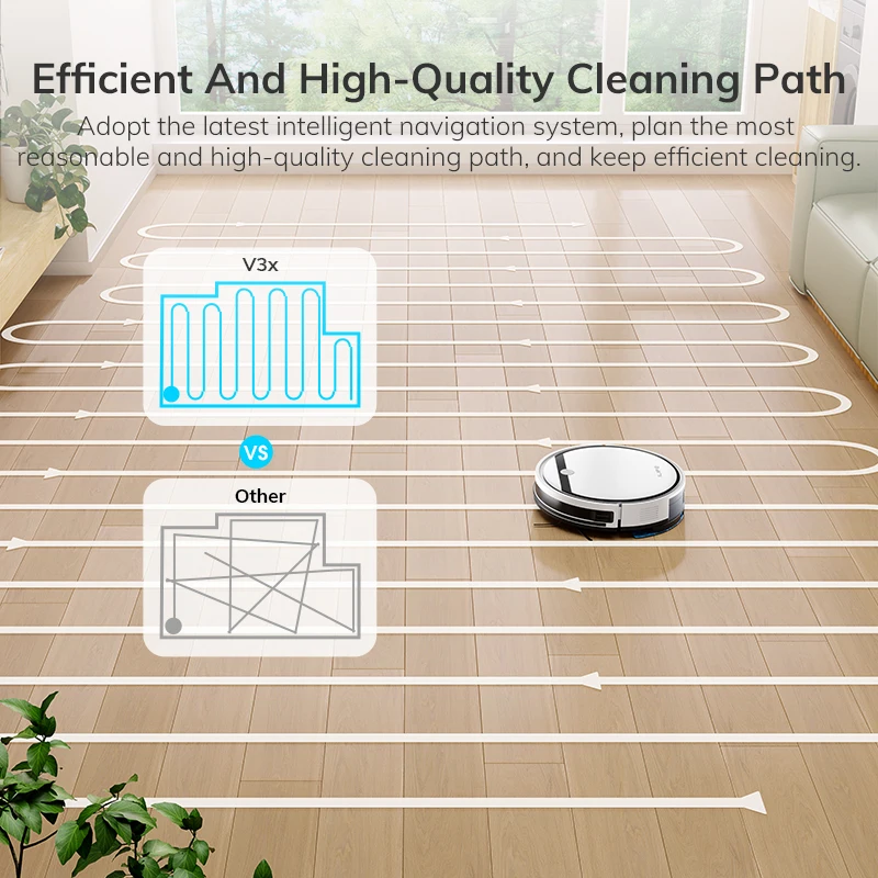 ILIFE V3X Robot Vacuum and Mop Combo, V3s Pro Upgraded, Compatible