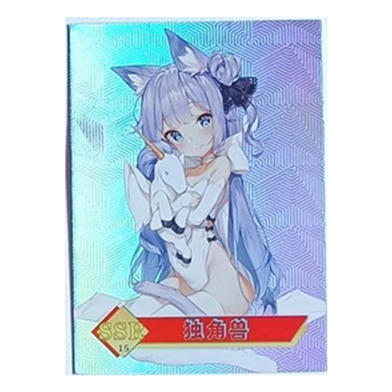 Anime Goddess Story Cartões colecionáveis, SCR Refractive Flashcards,  Lumine Rem, Ahri Asta Cirno, Brinquedos para meninos, Presentes de  aniversário, Raridade - AliExpress