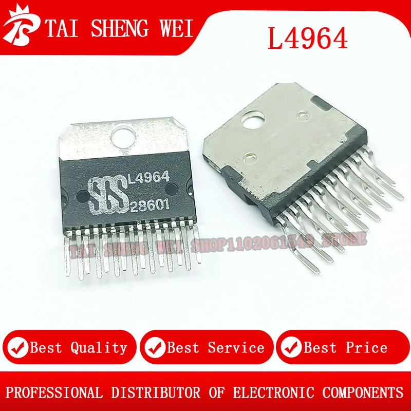 

5PCS L4964 4964 ZIP-15 ZIP15 Genuine DC-DC Power IC Chip New Original