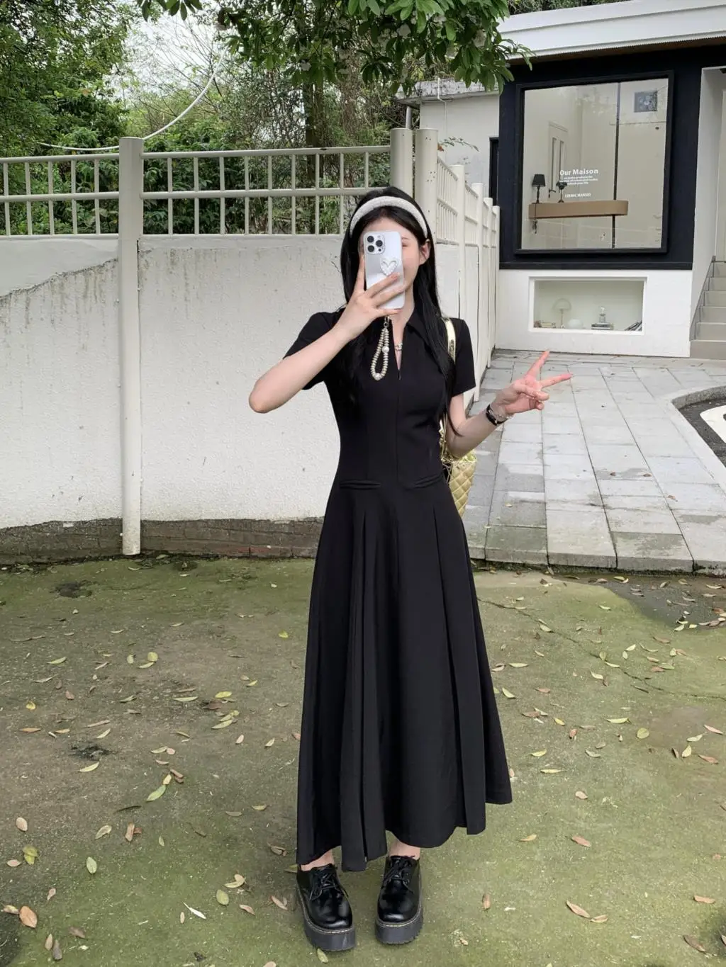 Summer New Casual Slim Solid Dresses for Women Sporty Turn-down Collor A-line Korean Chic Streetwear Simple Vestidos Mujer