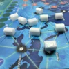 10PCS 14*10*12MM  White Plastics House Chess Pieces For Token Mark Board Game DIY Accessories 4