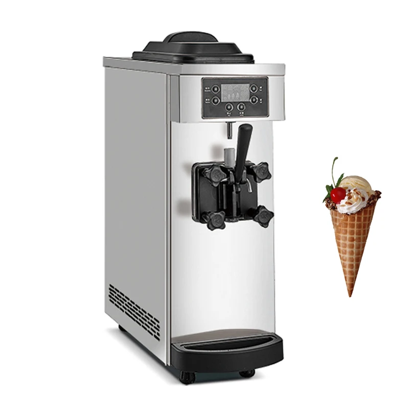 

Frozen Yogurt Machine Popular Cone Ice Cream Machine Single Head Popsicle Machine Stainless Steel Commercial