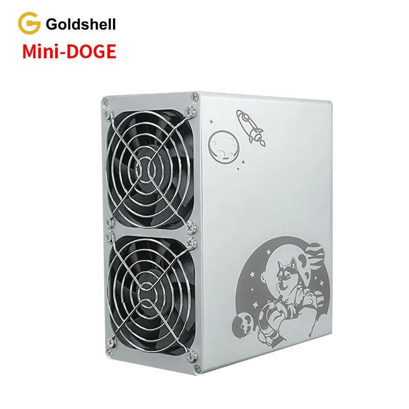 

Home Or Office,New Goldshell Mini Doge 185M 300W LTC Doge Miner （ NO PSU ） Better Than Antminer L3+ Innosilicon A4+ A6