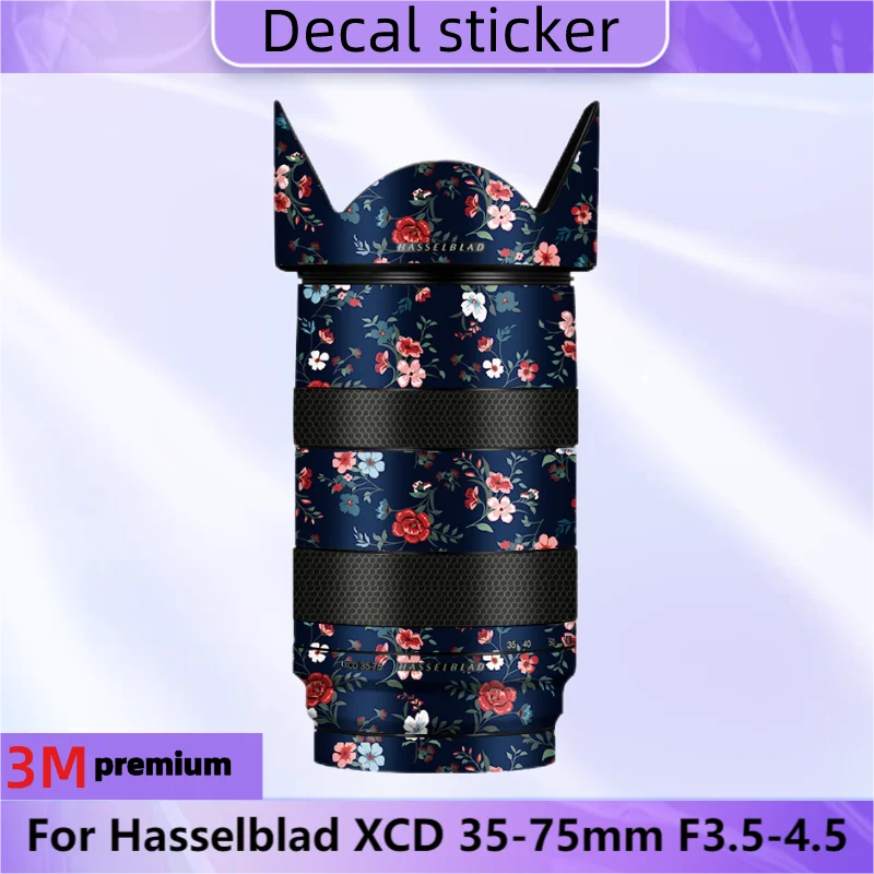 

For Hasselblad XCD 35-75mm F3.5-4.5 Lens Sticker Protective Skin Decal Film Anti-Scratch Protector Coat XCD35-75 F/3.5-4.5