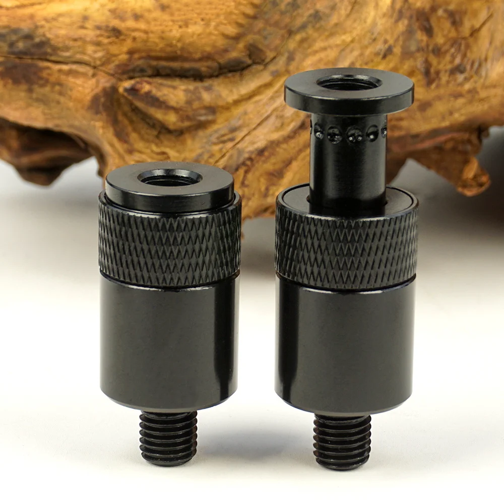 Adaptateurs à libération rapide Hirisi 2 pièces pour rod pod - Design aluminium à verrouillage rotatif