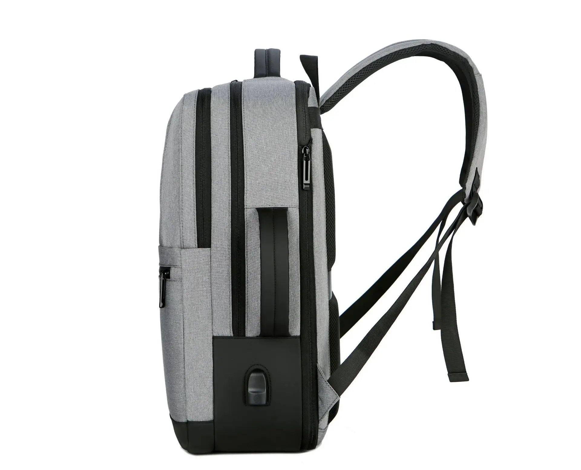 Men's Backpack Multi-function Computer Bag 17 Inch Travel Backpack Bag USB Charging Port Large Capacity Can Expand The Capacity