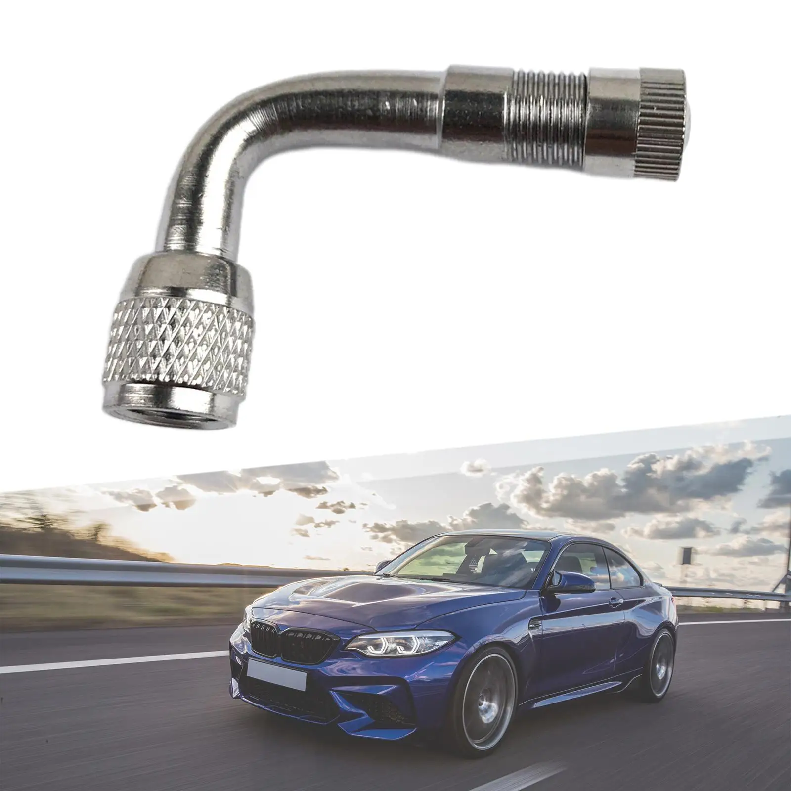 

Клапаны для шин 90 градусов Φ, хорошее уплотнение, серебряные клапаны расширения для одноколесных мотоциклов, велосипедов, скутеров, большинства автомобилей