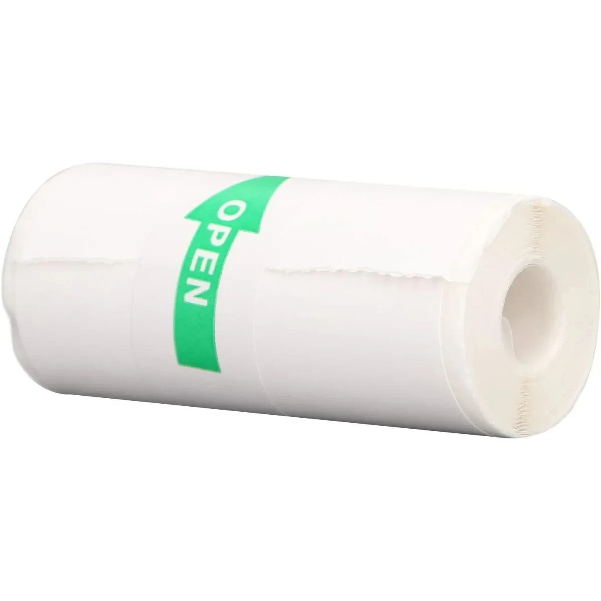 접착 감열지, 10Pcs 미니 프린터 용지, 포켓 열전 사 프린터 용 57x25mm 자체 인쇄 스티커 용지
