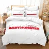 Kpop BABYMONSTER Bedding Set Duvet Cover Bed Set Quilt Cover Pillowcase Comforter king Queen Size Boys Adult Bedding Set 5