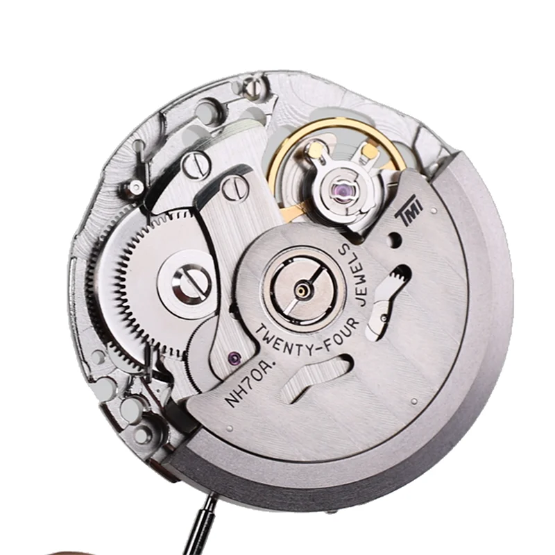 NH70 Self-winding Mechanical Automatic Movement Skeleton For Watchmaker Replacement Movement Watch Repairer Parts SKX007 MODS mechanical watch movement watch movement