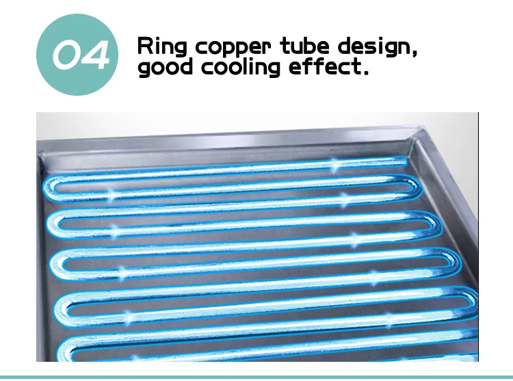 آلة آيس كريم مقلية كهربائية ITOP