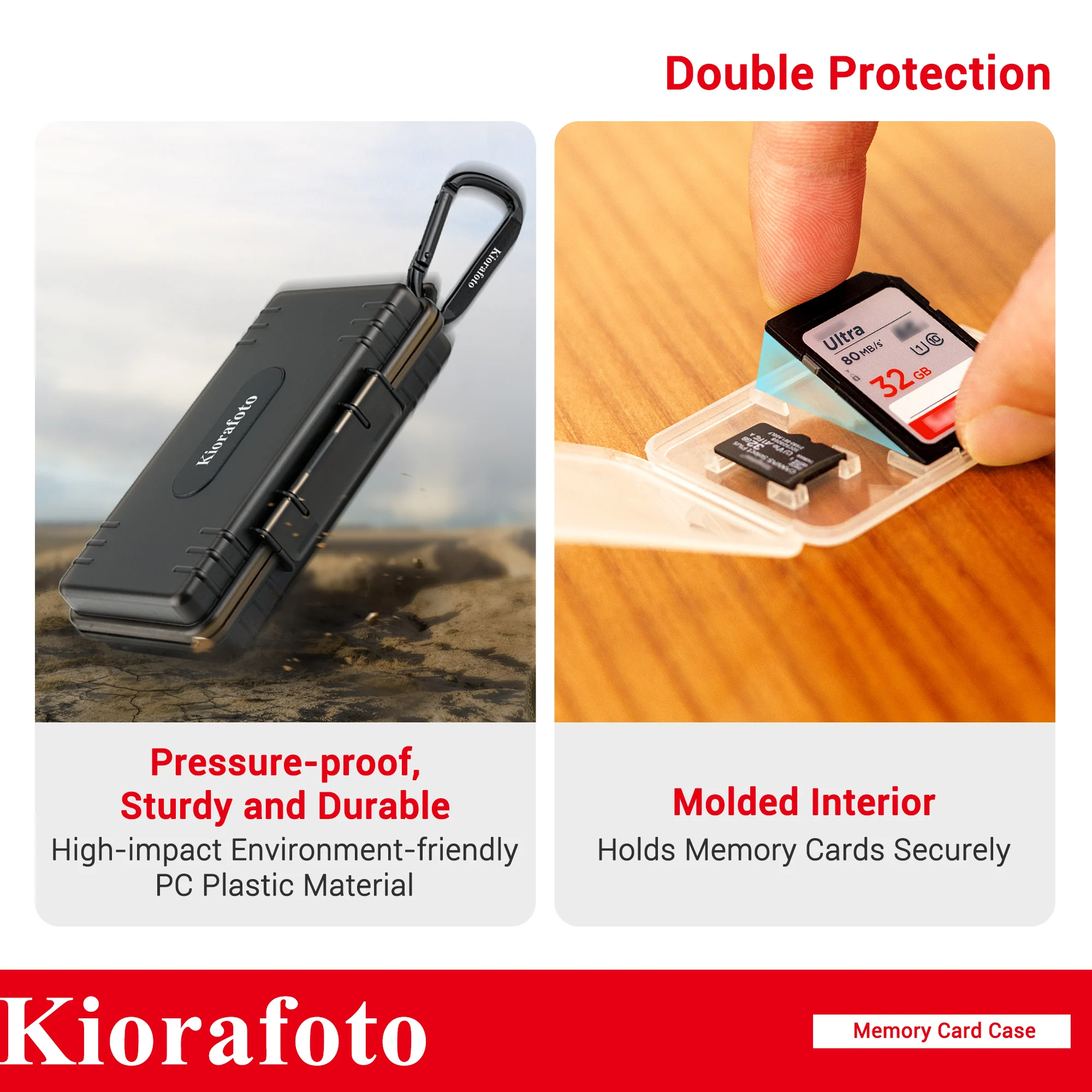 Custodie Per Schede Di Memoria - 24 Pezzi Trasparenti Per SD, Micro SD, TF