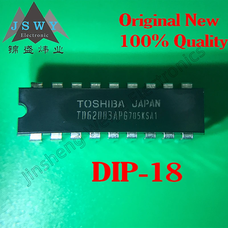 

5 шт., приемник TD62083APG TD62083AP DIP18, линейный драйвер IC, 100% новый, бесплатный продукт