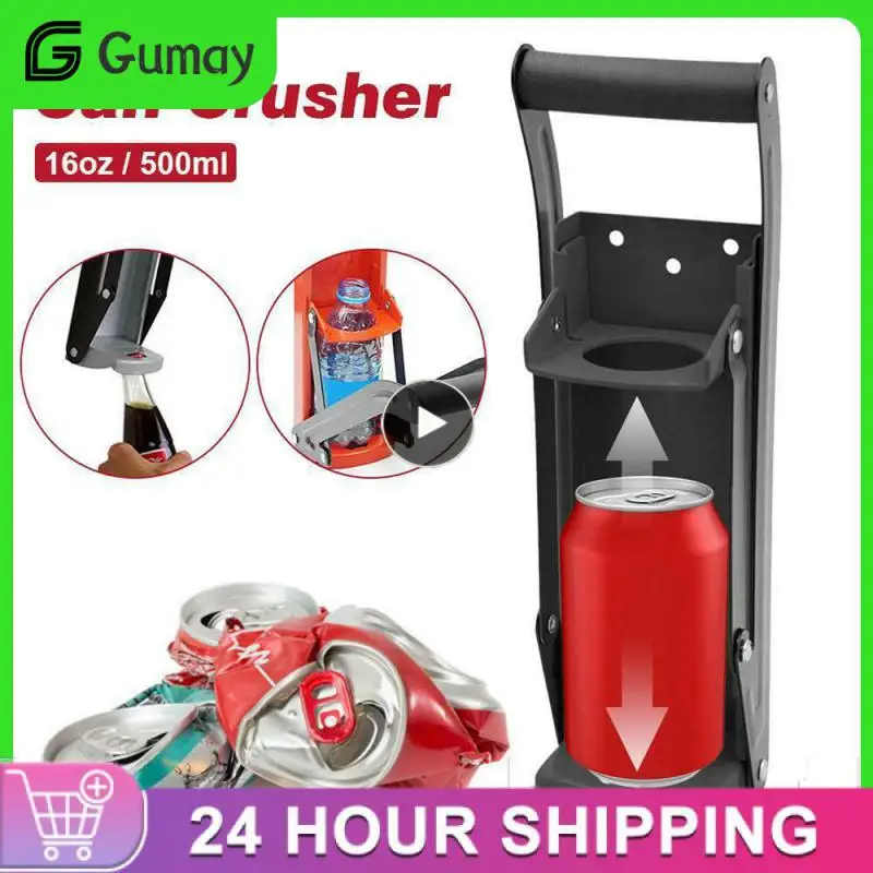 

Can Press Bottle Crusher Metal Can Crushers Heavy Duty Bottle Opener Smasher Kitchen Tools For Soda Beer Cans Bottles