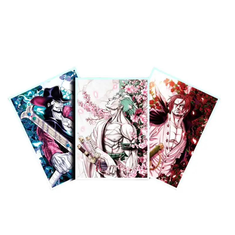 

Один предмет Opcg Swordsman комбинация Roronoa Zoro Flash Dracule Mihawk Shanks Лазерная рефракция флэш-карта Коллекция DIY карт