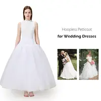 Jupon sans cerceaux en forme de A Aprildress, sous-jupe en crinoline pour robe de mariée 6