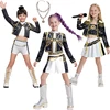 Hot Sall KPop Demon Hunter Cosplay Girls Clothing Sets Festival Children Fantasy Pop Singer Masquerade Performance Costumes