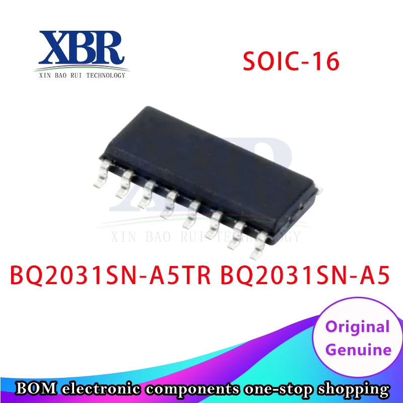 

5PCS BQ2031SN-A5TR BQ2031SN-A5 SOIC-16 Chip IC New and original parts