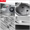 XEOLEO Pasta Boiler Electric Food Processor Spaghetti Cooker 6 Baskets Stainless steel Cooking Noodle Machine for Kitchen 6KW 4