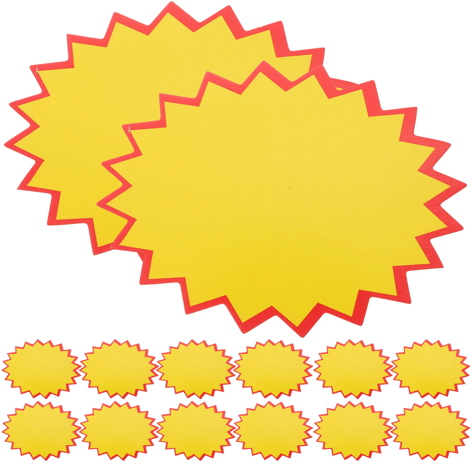 

100 Sheets Label Retail Sale Price Sign Promotional Tags The Sticker Grocery for Goods Paper Jam Advertising Signs Market