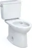 Drake Two-Piece Elongated 1.6 GPF TORNADO FLUSH Toilet with CEFIONTECT, Cotton White - CST776CSG#01 1