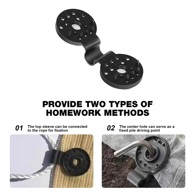 Tarp Klip Nagy Teherbírású Markolat Háló Rögzítő Üvegházhatású Árnyék Szövet - Image 4