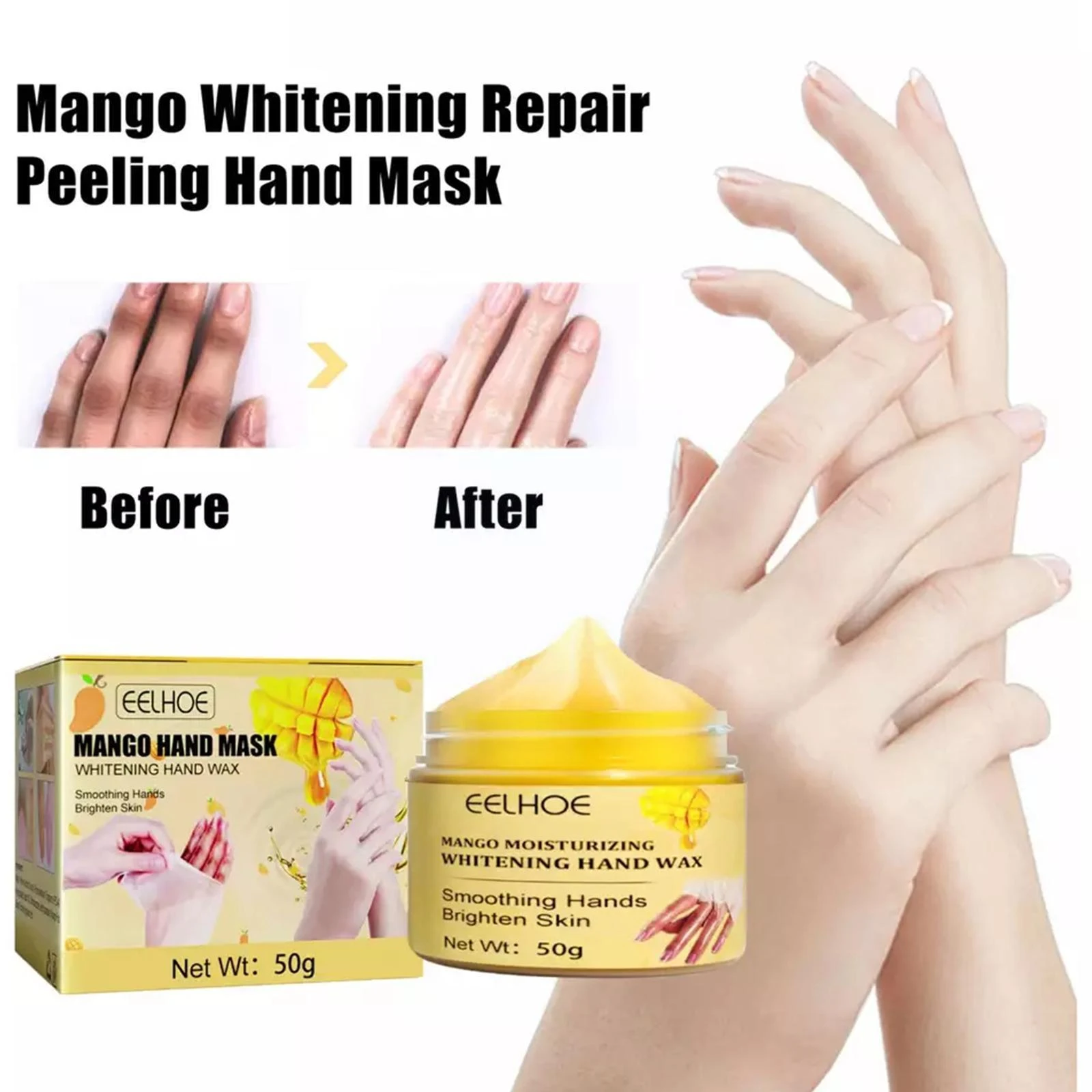 Les Officines Actifs Beauté Crème Mains Au Karité Crème réparatrice et exfoliante à base de mangue pour les mains, 50g,  soins, callosités, gommage de la peau, Anti âge, O8E2 | AliExpress