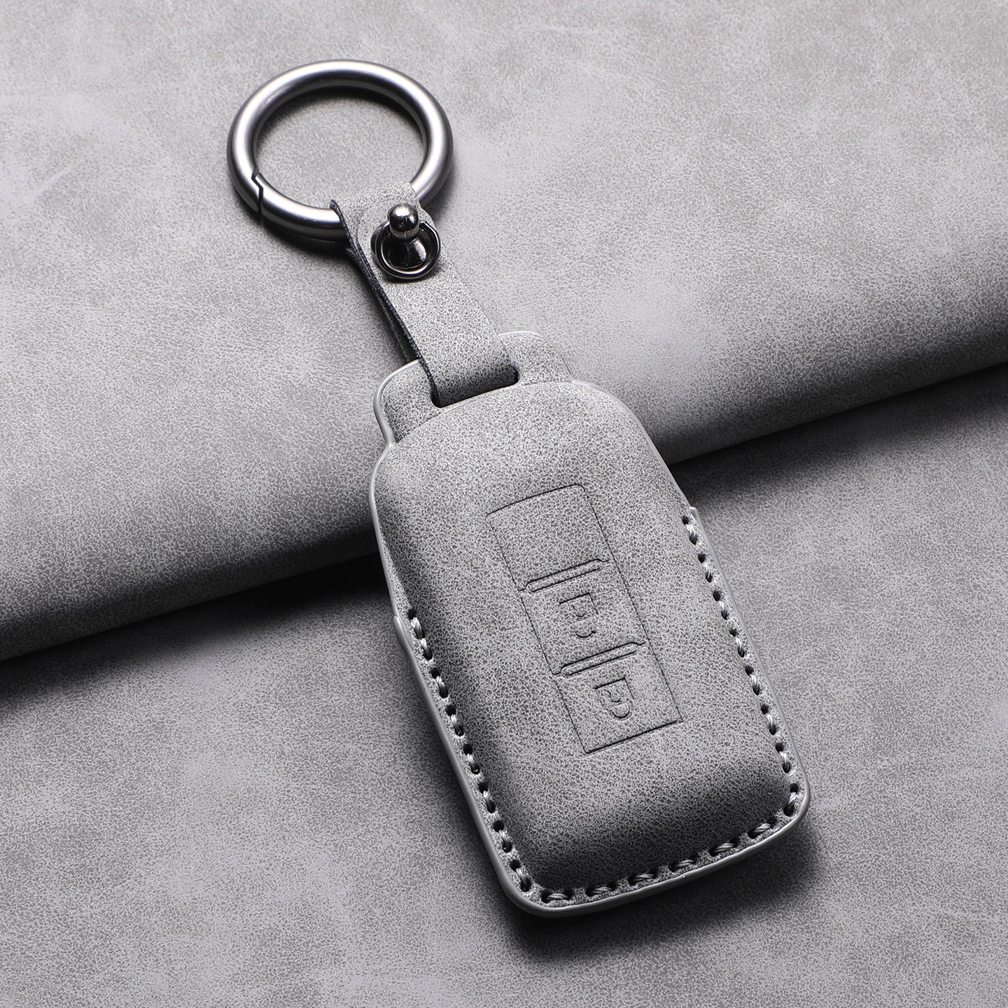 Luxury Leather Smart Key Case Cover - Premium Car Accessory