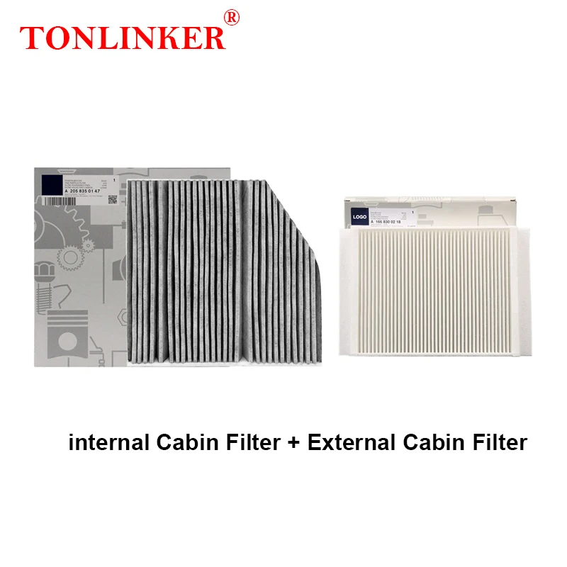 Mercedes Cabin Air Filter Set Meyle 1248300118 1248300118MY 124 830 01 18 MY 124 830 01 18 MY 124.830.01.18.MY | Pelican Parts