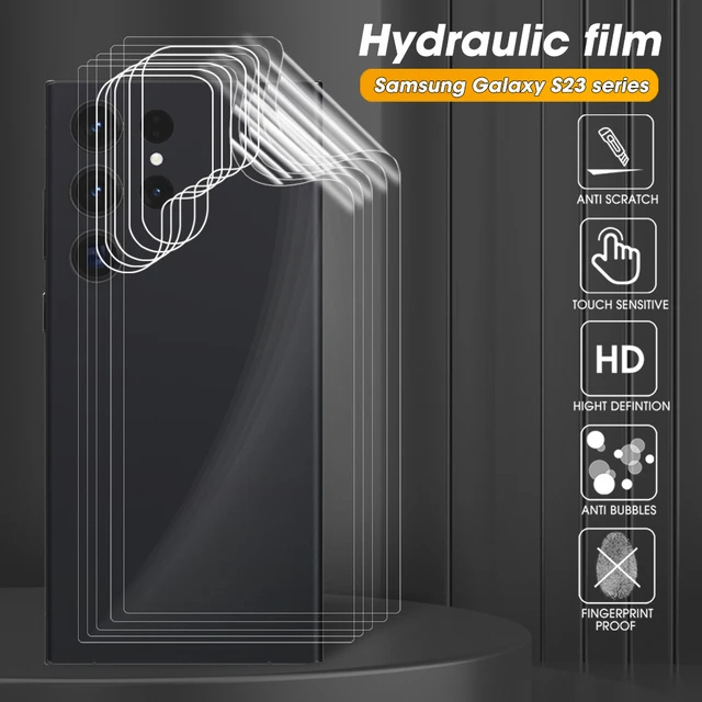 Front Back Hydrogel Film For Samsung Galaxy S23 Ultra 5G Screen Protector  Film Sumsung s23 s23 plus Camera Lens Protection Glass - AliExpress