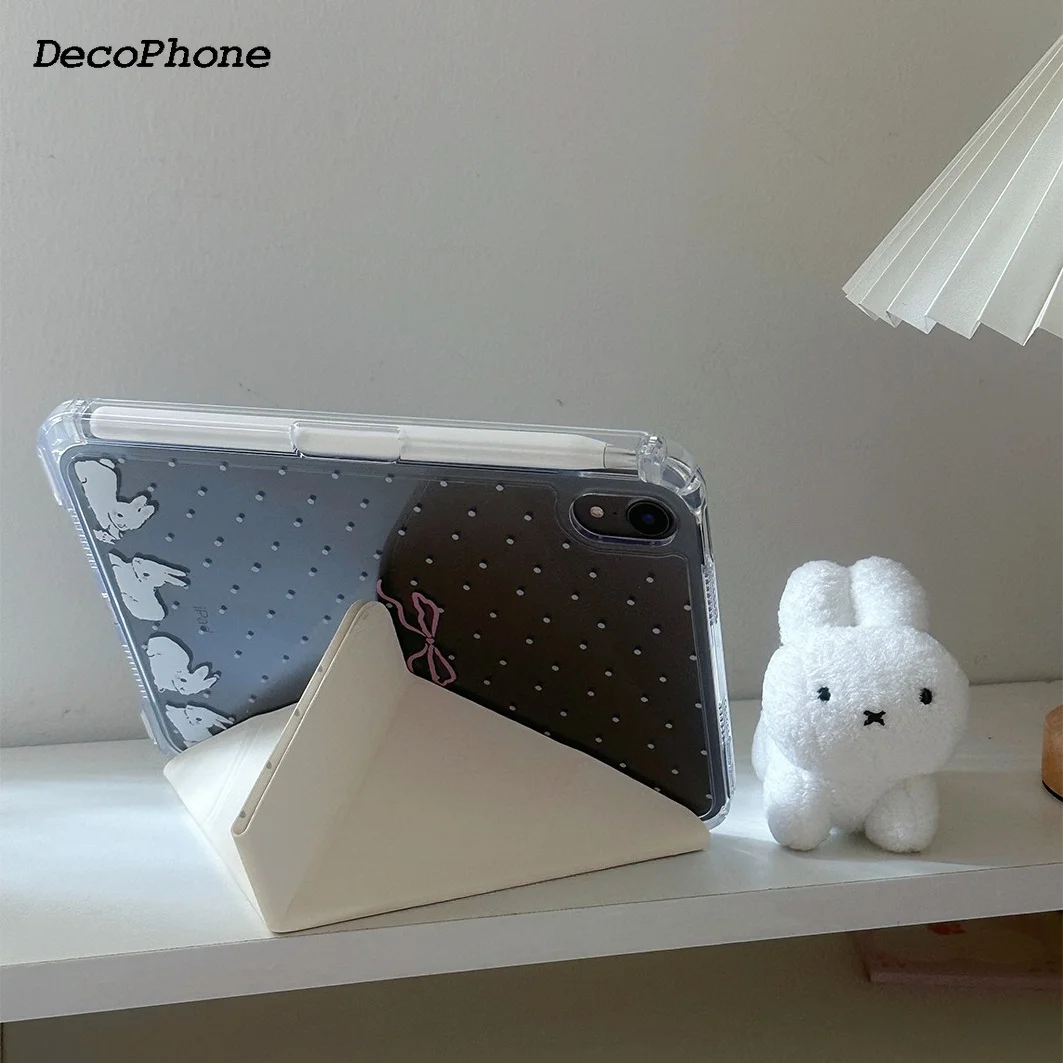 Cute Bunny Y-Fold Tablet Case