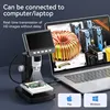 1000X 4.3" LCD Digital Microscope 1080P Coin Microscopio 8 LED Lights USB Magnifier Soldering Repair Video Microscope for Coin 4
