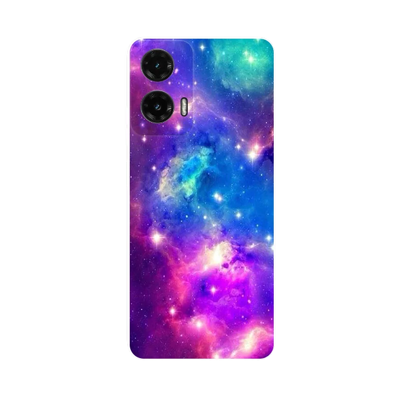 Cute Cartoon Silicone Back Cover with Soft TPU Bumper
